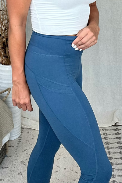 CODE BLUE BUTTER LEGGINGS