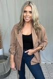 CAMEL TRENCH JACKET