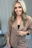 CAMEL TRENCH JACKET