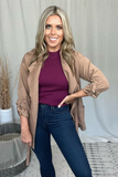CAMEL TRENCH JACKET
