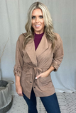 CAMEL TRENCH JACKET