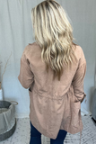 CAMEL TRENCH JACKET