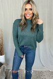 JADE MOCK NECK SWEATER