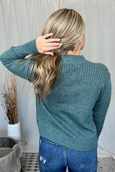 JADE MOCK NECK SWEATER