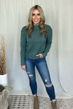 JADE MOCK NECK SWEATER