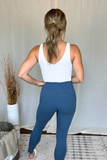 CODE BLUE BUTTER LEGGINGS