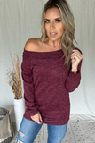 BURGUNDY TUNIC TOP