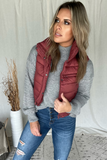 HEATHER GREY MOCK NECK SWEATER