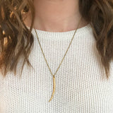 HORN PENDANT NECKLACE