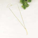 HORN PENDANT NECKLACE