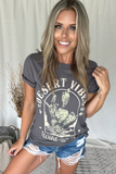 CHARCOAL DESERT VIBES GRAPHIC TEE
