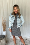 GREY KNIT DRESS