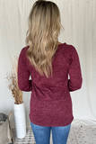 BURGUNDY TUNIC TOP