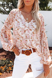 IVORY FLORAL BLOUSE