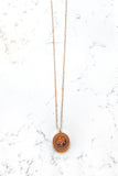 GOLD TURKISH COIN PENDANT NECKLACE