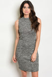 GREY KNIT DRESS