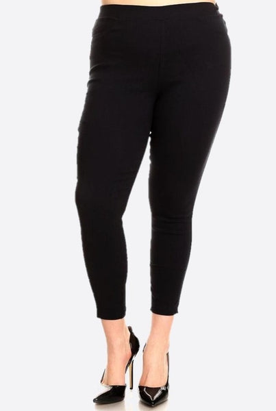 PLUS BLACK JEGGING