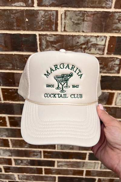 MARGARITA COCKTAIL CLUB TRUCKER HAT