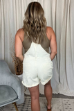 IVORY OVERALL SHORTS