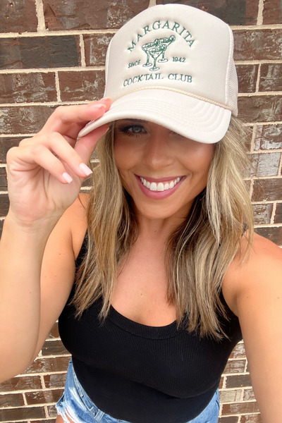 MARGARITA COCKTAIL CLUB TRUCKER HAT