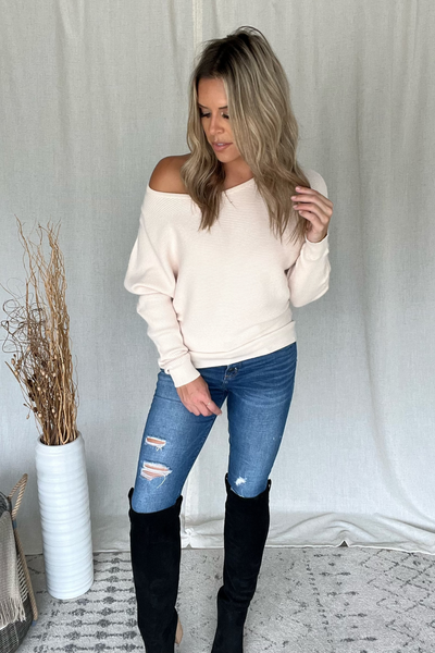 BUTTER OTS DOLMAN SWEATER