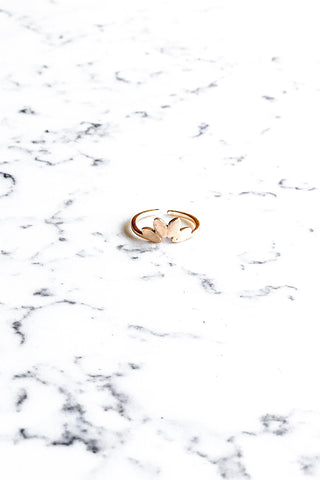 GOLD LOTUS RING