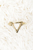 GOLD TRIANGLE RING